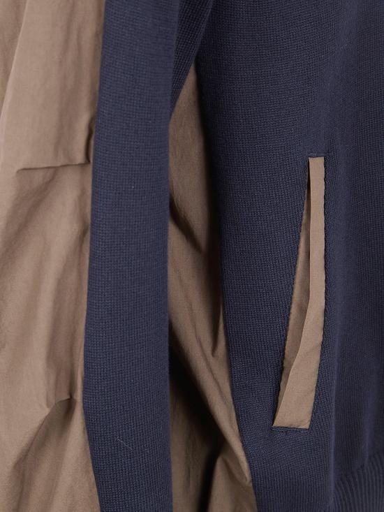 26SS 사카이 스웨터 26 03925M 234 NAVY TAUPE - SACAI