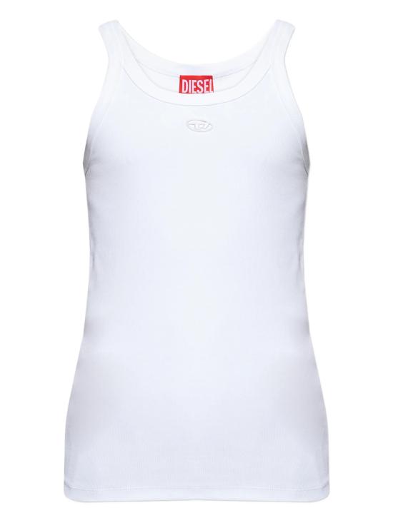 26SS 디젤 반팔 티셔츠 A200430EJAI 100 White