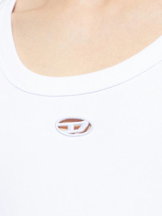 26SS 디젤 반팔 티셔츠 A200430EJAI 100 White - DIESEL