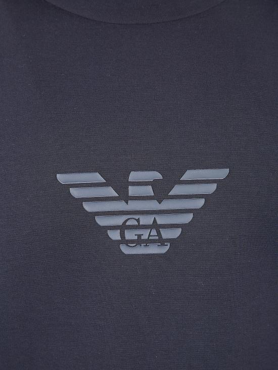 26SS 엠포리오 아르마니 긴팔 티셔츠 EM004541 AF10013 MB561 NAVY EAGLE LOGO - EMPORIO ARMANI