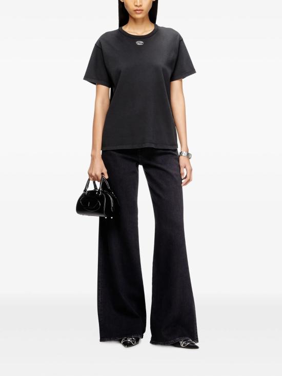 26SS 디젤 반팔 티셔츠 A203990JMBB 900 Black - DIESEL