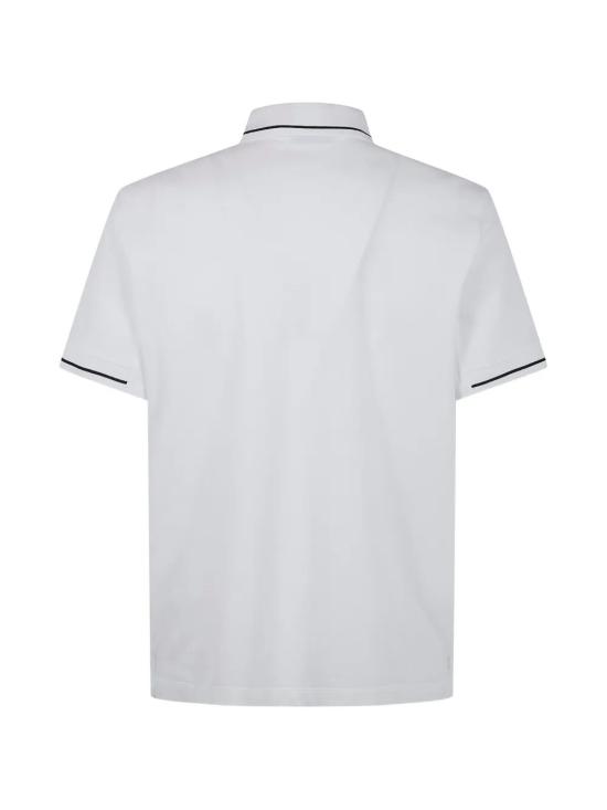 26SS 몽클레어 폴로 티셔츠 L1 091 8A000 13 89A16 001 WHITE - MONCLER