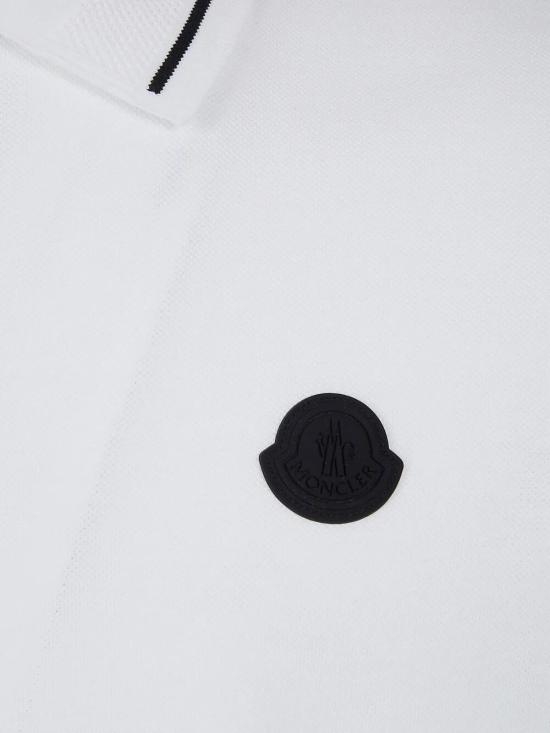 26SS 몽클레어 폴로 티셔츠 L1 091 8A000 13 89A16 001 WHITE - MONCLER