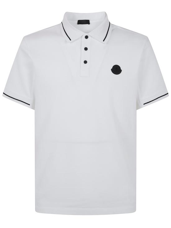 26SS 몽클레어 폴로 티셔츠 L1 091 8A000 13 89A16 001 WHITE