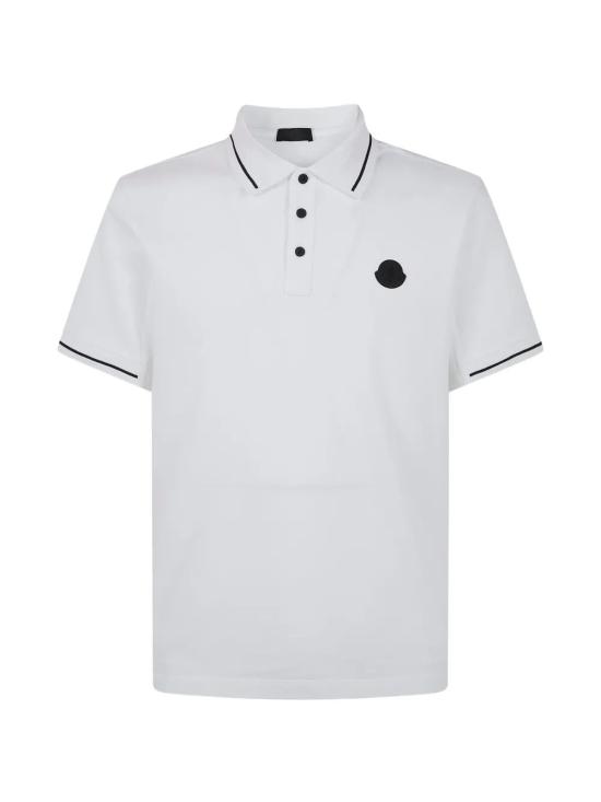 26SS 몽클레어 폴로 티셔츠 L1 091 8A000 13 89A16 001 WHITE - MONCLER