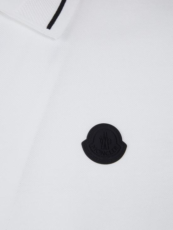 26SS 몽클레어 폴로 티셔츠 L1 091 8A000 13 89A16 001 WHITE - MONCLER