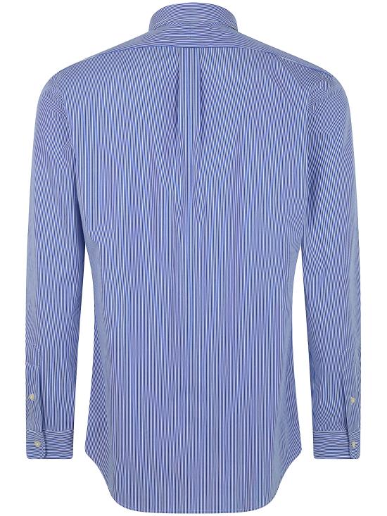 26SS 폴로 랄프로렌 긴팔 셔츠 710 928 254 007 098 BLUE WHITE HAIRLINE STRIP - POLO RALPH LAUREN