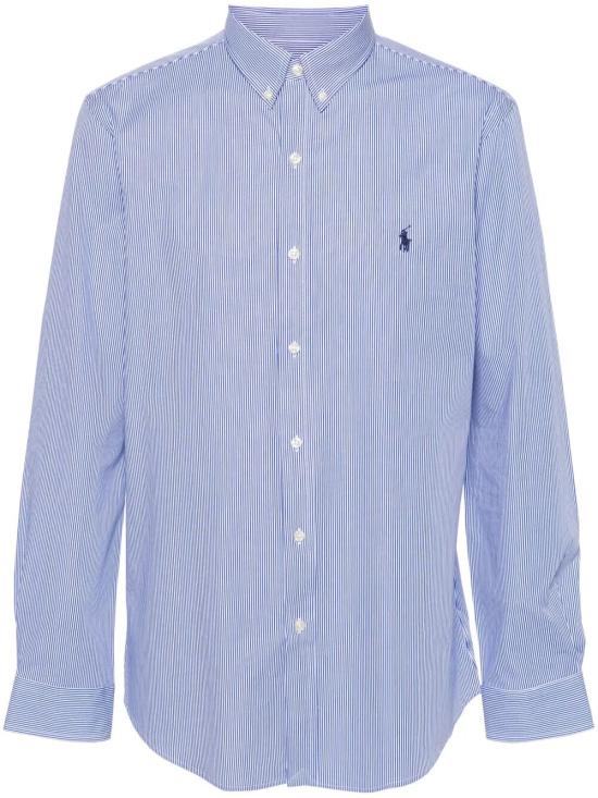 26SS 폴로 랄프로렌 긴팔 셔츠 710 928 254 007 098 BLUE WHITE HAIRLINE STRIP - POLO RALPH LAUREN