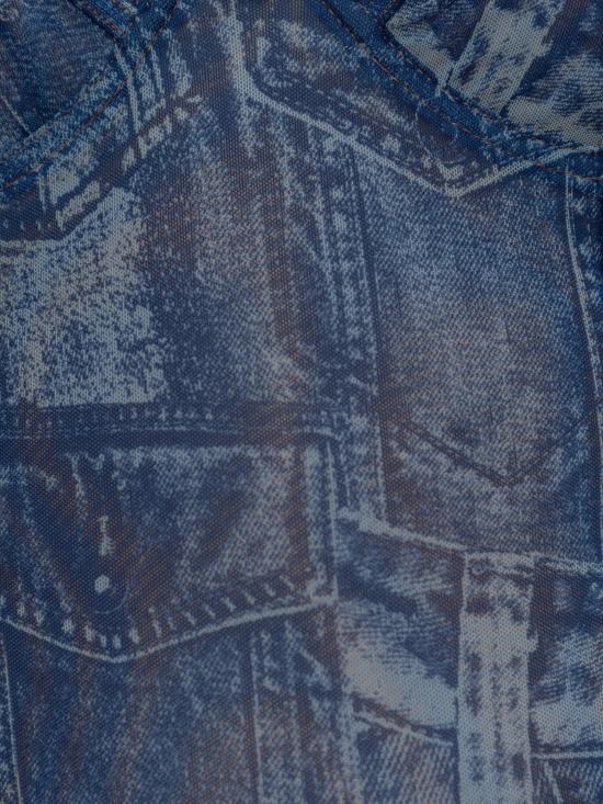 26SS 디젤 원피스 수영복 A212040CJBM 8IX Blue - DIESEL