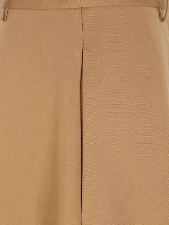 26SS 세미쿠튀르 미디 스커트 Y6SO56 CAMEL - SEMI-COUTURE