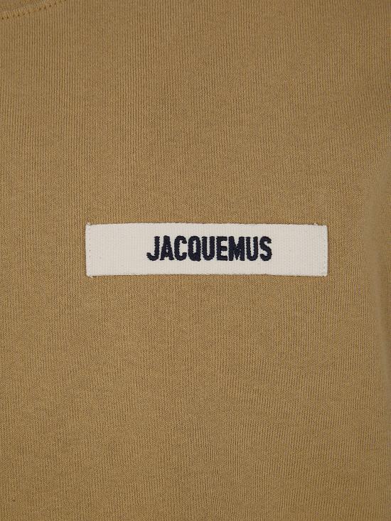 26SS 자크뮈스 반팔 티셔츠 25HTSM00133AJ00226 098 180 DARK BEIGE - JACQUEMUS