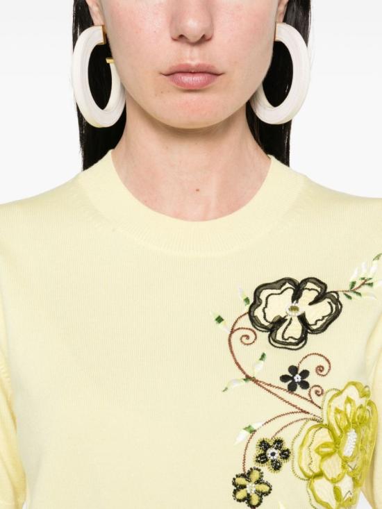 25SS 겐조 반팔 티셔츠 FF52PU4953CS 38 Yellow - KENZO