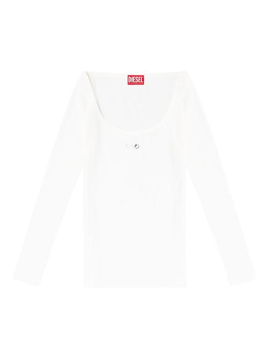 26SS 디젤 반팔 티셔츠 A199090JMBA 141 White