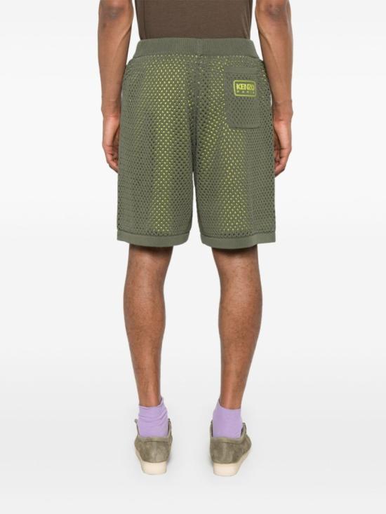 25SS 겐조 숏팬츠 FF55PA7113CI 50 Green - KENZO