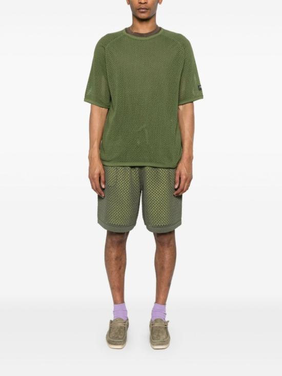 25SS 겐조 숏팬츠 FF55PA7113CI 50 Green - KENZO