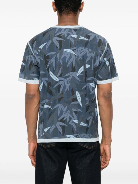 25SS 겐조 반팔 티셔츠 FF55TS4904SG 77 Blue - KENZO