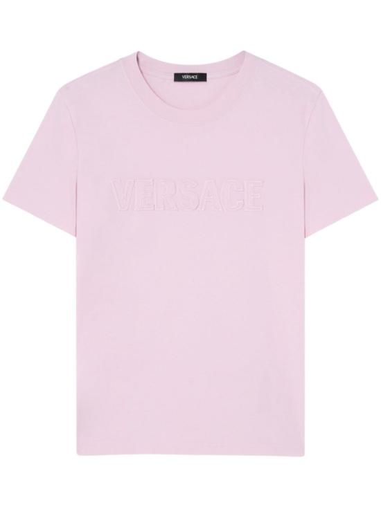 25SS 베르사체 반팔 티셔츠 1018981 1A13616 1PS10 95 Pink