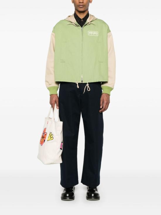 25SS 겐조 자켓 FF55BL1519GA 48 Green - KENZO