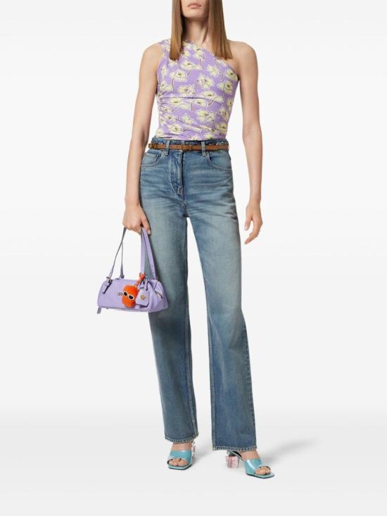 25SS 베르사체 민소매 티셔츠 1019815 1A13918 5L500 Purple - VERSACE
