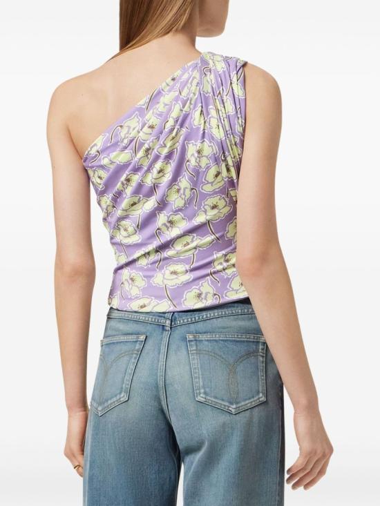 25SS 베르사체 민소매 티셔츠 1019815 1A13918 5L500 Purple - VERSACE