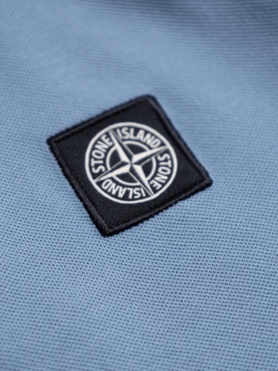 26SS [키즈] 스톤 아일랜드 폴로 셔츠 L1S162200002S0018 V004A Clear Blue - STONE ISLAND