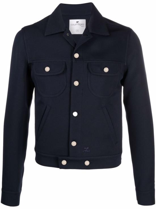 25SS 쿠레쥬 자켓 VESCBL024PL0007 7075 Blue