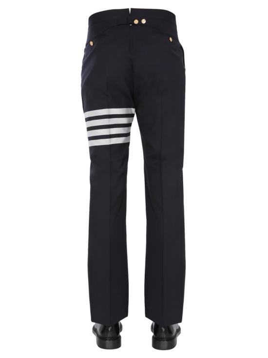 25SS 톰브라운 플레인 위브 4바 팬츠 MTC001A 06146 415 Blue - THOM BROWNE