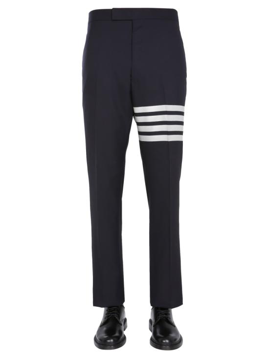 25SS 톰브라운 플레인 위브 4바 팬츠 MTC001A 06146 415 Blue - THOM BROWNE