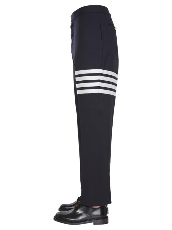 25SS 톰브라운 플레인 위브 4바 팬츠 MTC001A 06146 415 Blue - THOM BROWNE