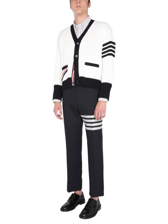 25SS 톰브라운 플레인 위브 4바 팬츠 MTC001A 06146 415 Blue