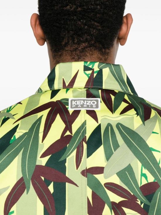 25SS 겐조 자켓 FF55VE2339F2 38 Green - KENZO