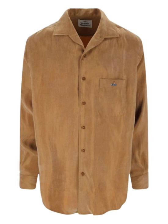 25SS 비비안웨스트우드 긴팔 셔츠 2401003Y W0129 R402 Brown