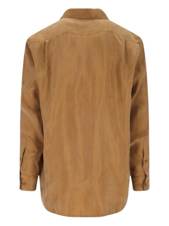25SS 비비안웨스트우드 긴팔 셔츠 2401003Y W0129 R402 Brown - VIVIENNE WESTWOOD