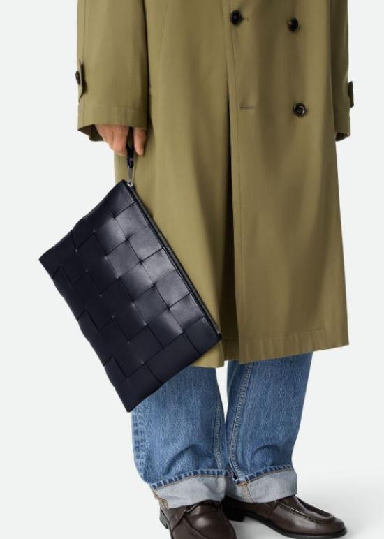 26SS 보테가베네타 액세서리 649616 VBWD54143 Noctur blue - BOTTEGA VENETA