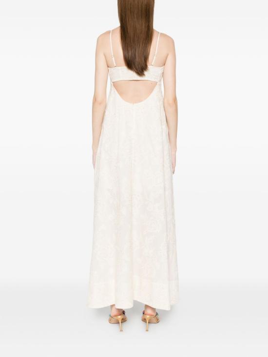 26SS 미디 원피스 WA6456 T472AP9417 Natural flower - OTHER BRANDS