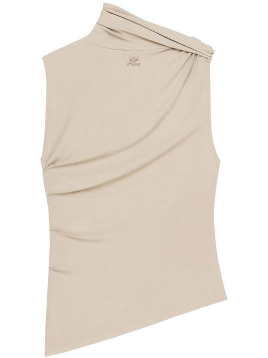 25SS 쿠레쥬 민소매 티셔츠 125JDE120JS0145 1007 Neutrals