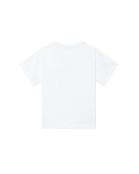 26SS [키즈] 알마니 티셔츠 EB000943 AF13715 U0003 White - ARMANI