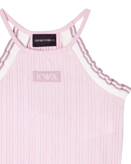 26SS [키즈] 알마니 캐주얼 세트 EG000647 AF21818 UA242 Purple - ARMANI