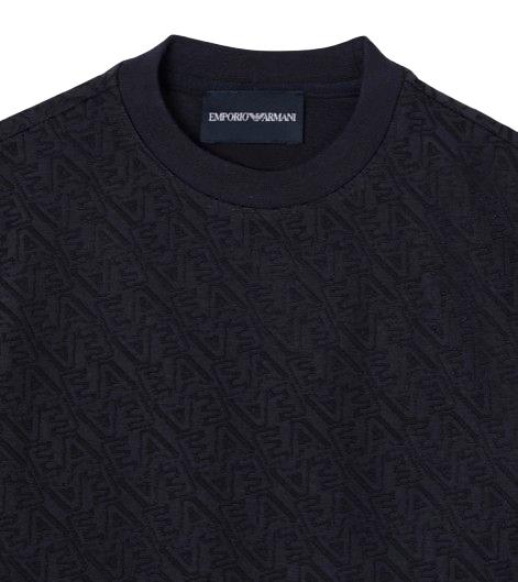 26SS [키즈] 알마니 티셔츠 EB000976 AF21786 UB118 Blue - ARMANI