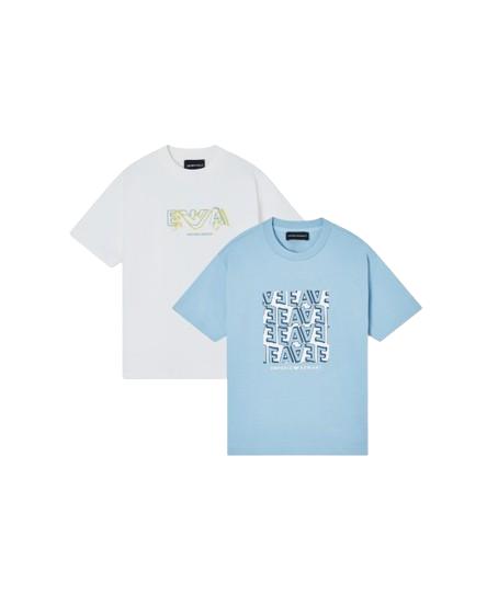 26SS [키즈] 알마니 티셔츠 EB001343 AF14503 M9001 MultiColour