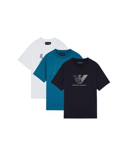 26SS [키즈] 알마니 티셔츠 EB001319 AF14503 MB005 MultiColour