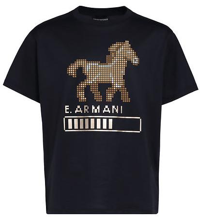 26SS [키즈] 알마니 티셔츠 EB000911 AF10127 UB118 Blue