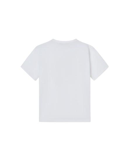 26SS [키즈] 알마니 티셔츠 EB000911 AF10127 U0003 White - ARMANI