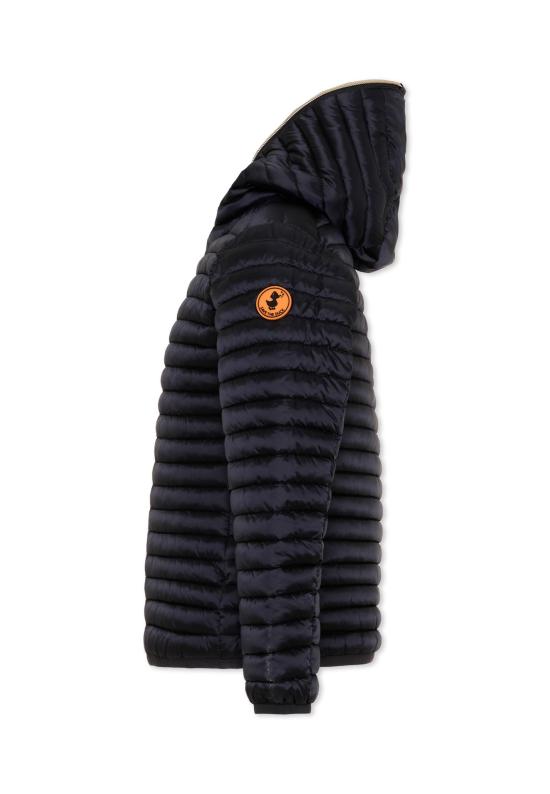 25SS [키즈] 세이브더덕 패딩 J32310G IRIS20 10000 BLACK - SAVE THE DUCK