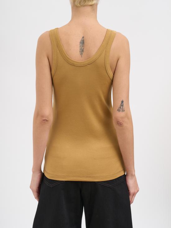 26SS 르메르 민소매 티셔츠 NTS0001LJ1016YE550 Yellow - LEMAIRE