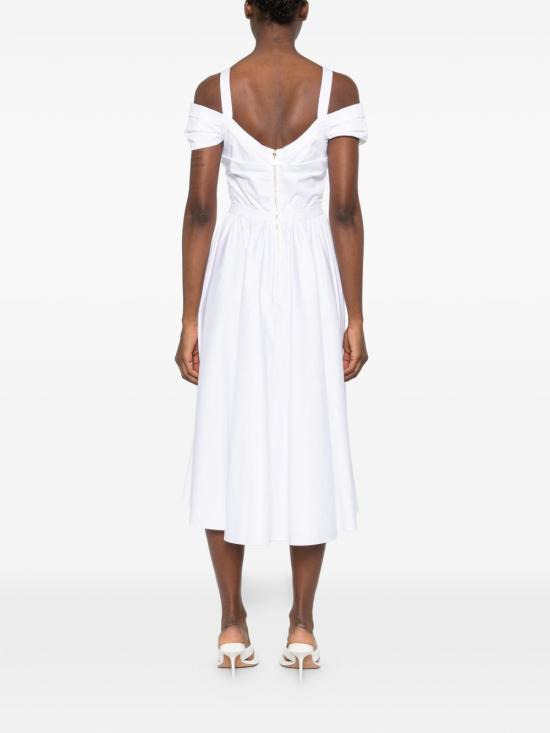 26SS 엘리자베타프랜치 미디 원피스 AB92161E2 100 - ELISABETTA FRANCHI