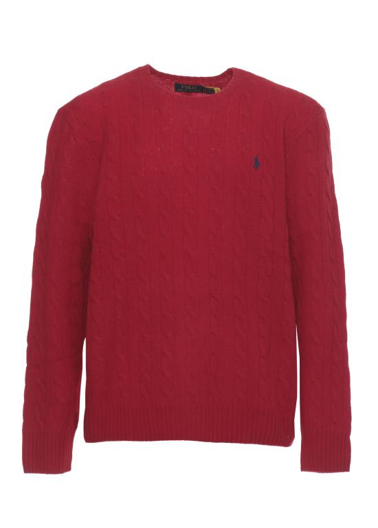 25FW 랄프 로렌 스웨터 710876762 006 Red