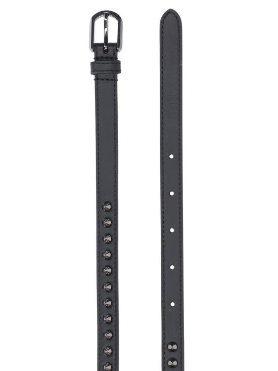 25FW 크리스챤 루부탱 벨트 1255068 Q156 Black - CHRISTIAN LOUBOUTIN