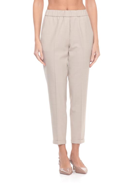25FW 안토넬리 피렌체 스트레이트 팬츠 ROSALBA B8557P124 Beige - ANTONELLI FIRENZE