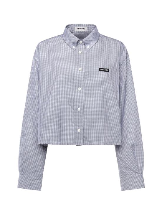 26SS 미우미우 셔츠 MK16591805F0008 NAVY DOM